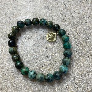 Green compass bracelet